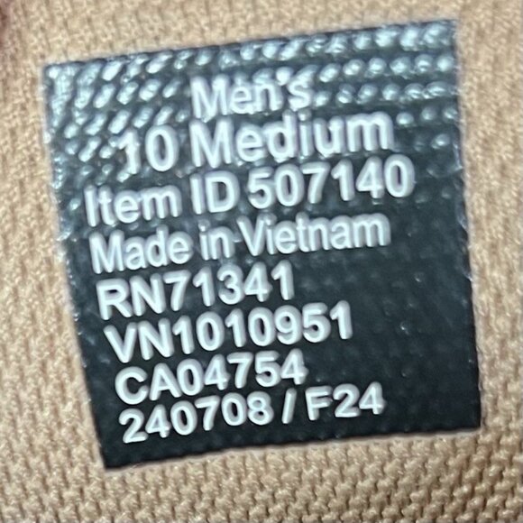 LL Bean Men's Stonington Moc Toe Leather Ankle Work Wedge Boots Size 10M Brown - Picture 8 of 8